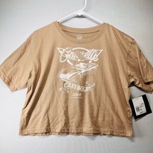 Corvette Tan‎ Crop Top